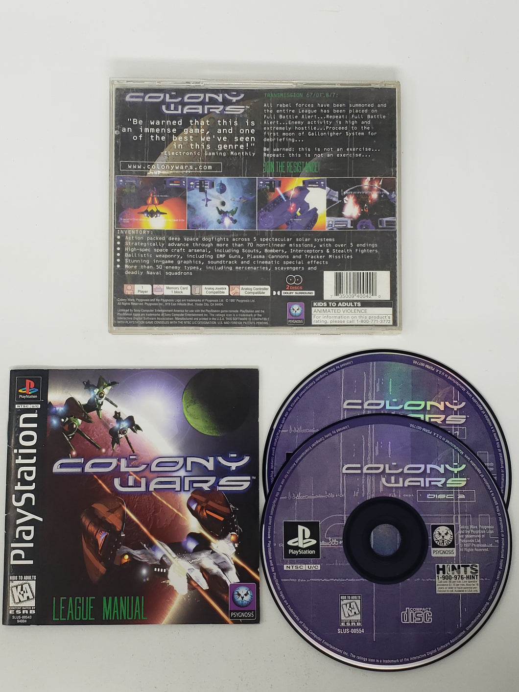 Colony Wars  - Sony Playstation | PS1