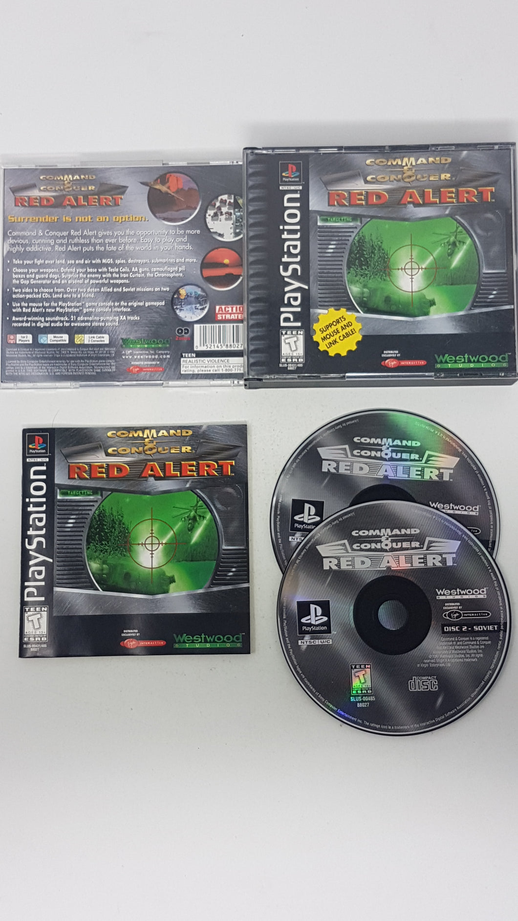 Command and Conquer Red Alert  - Sony Playstation | PS1