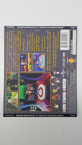 Crash Bandicoot 2 Cortex Strikes Back [Back Cover Art] -Sony  Playstation 1 | PS1