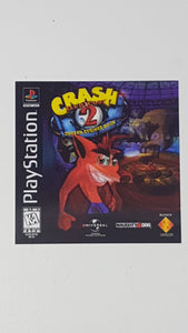 Crash Bandicoot 2 Cortex Strikes Back [Holographic Cover Art] - Sony Playstation 1 | PS1