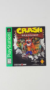 Crash Bandicoot [Grands succès] [manuel] - Sony Playstation 1 | PS1