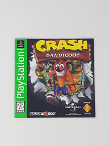 Crash Bandicoot [Greatest Hits] [manual] - Playstation | PS1