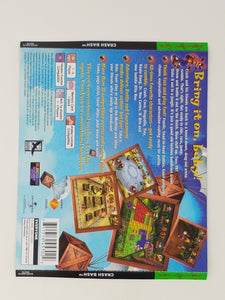 Crash Bash [Greatest Hits]  [Back Cover Art] - Sony Playstation 1 | PS1