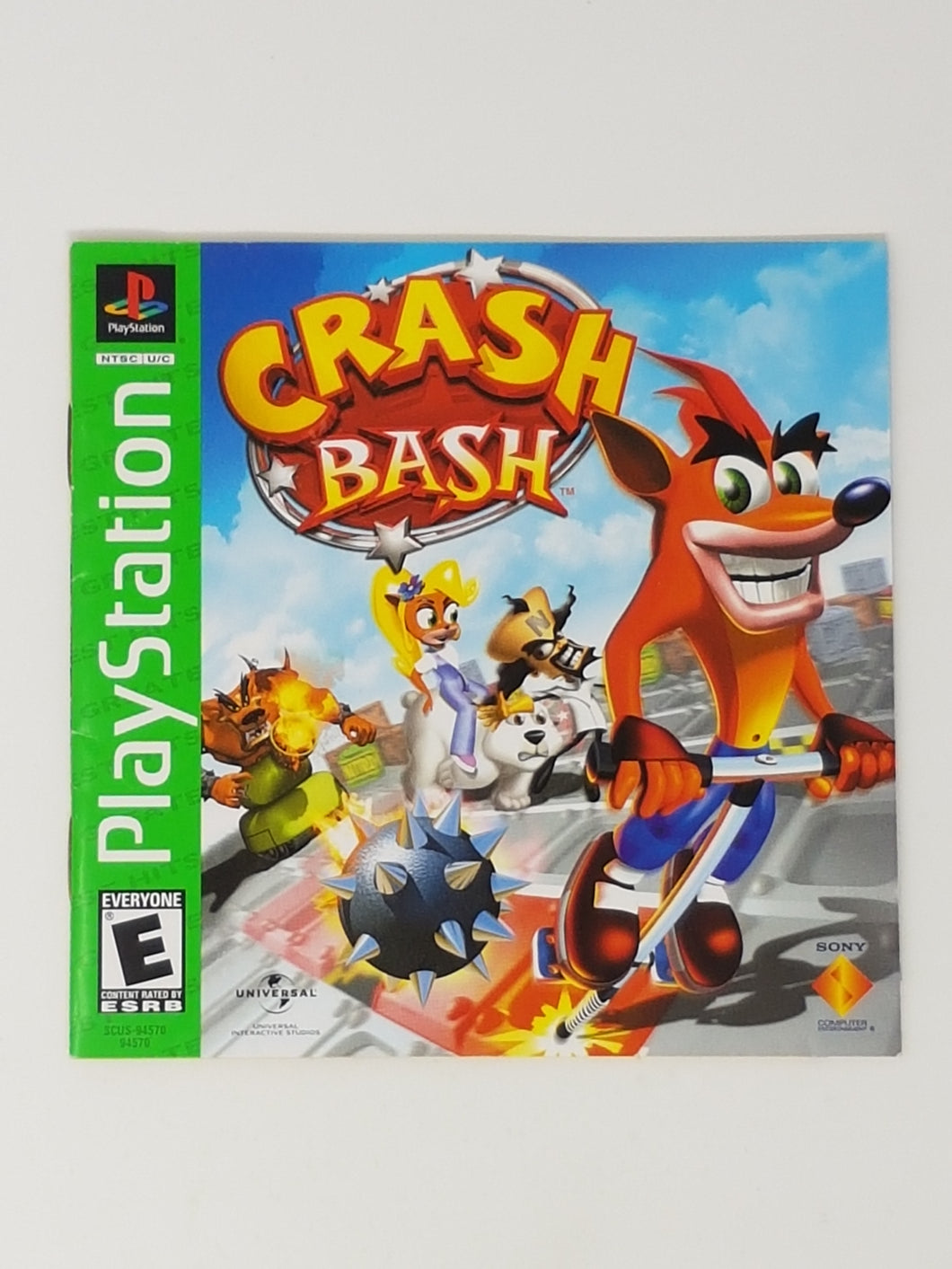 Crash Bash [Greatest Hits] [manual] - Sony Playstation 1 | PS1