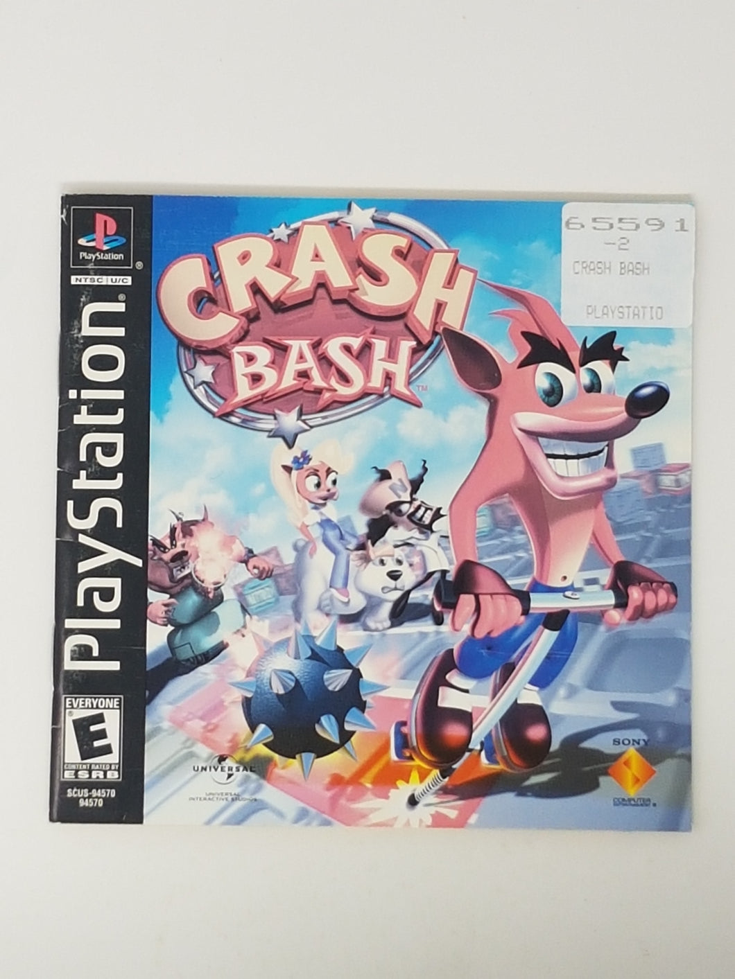 Crash Bash [manuel] - Sony Playstation 1 | PS1