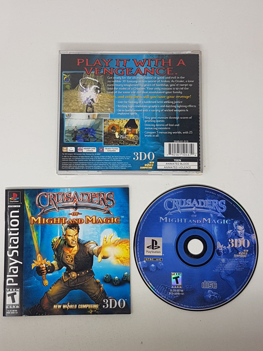 Crusaders of Might and Magic - Sony Playstation 1 | PS1