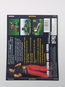 Destrega [Back Cover Art] - Sony Playstation 1 | PS1