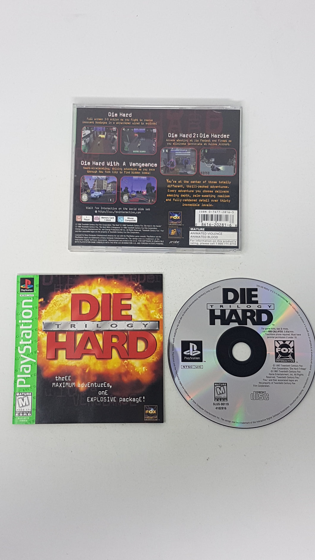 Die Hard Trilogy  - Sony Playstation | PS1