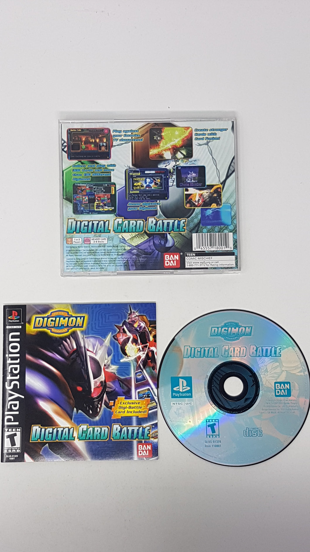Digimon Digital Card Battle - Sony Playstation | PS1