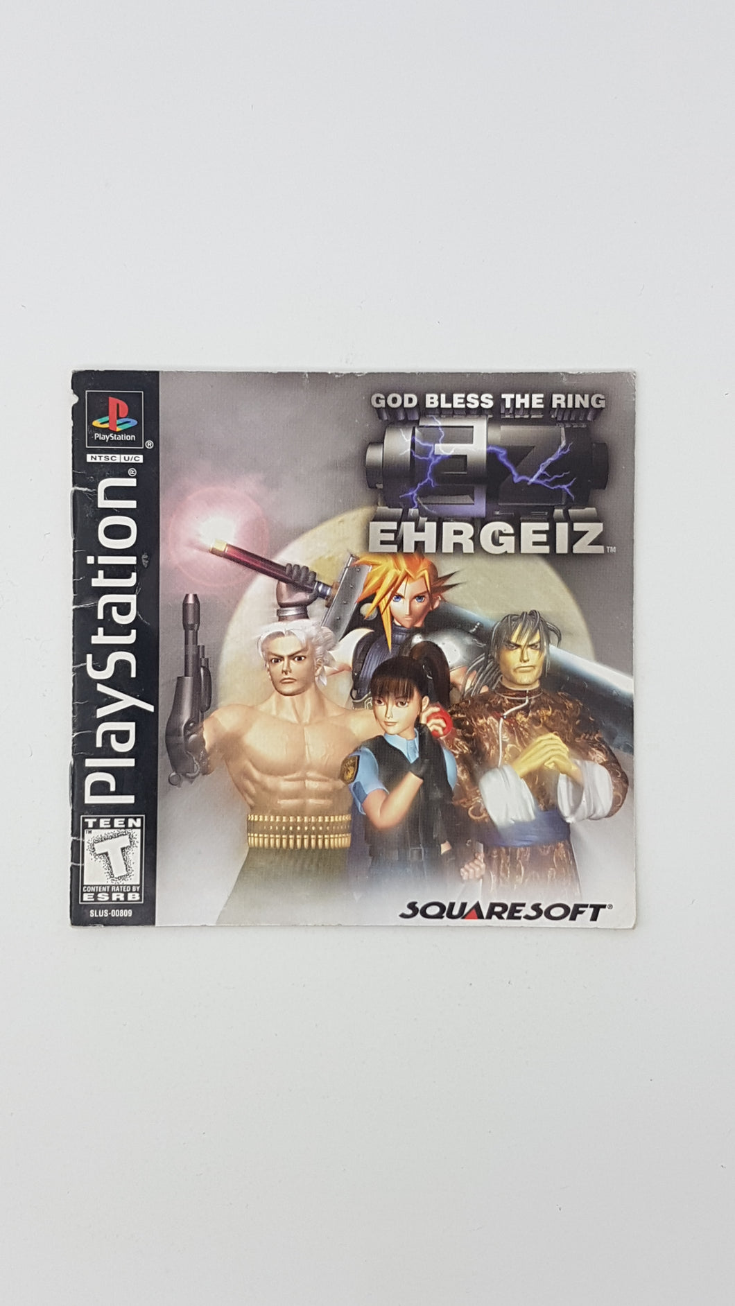 Ehrgeiz [manuel] - Playstation | PS1