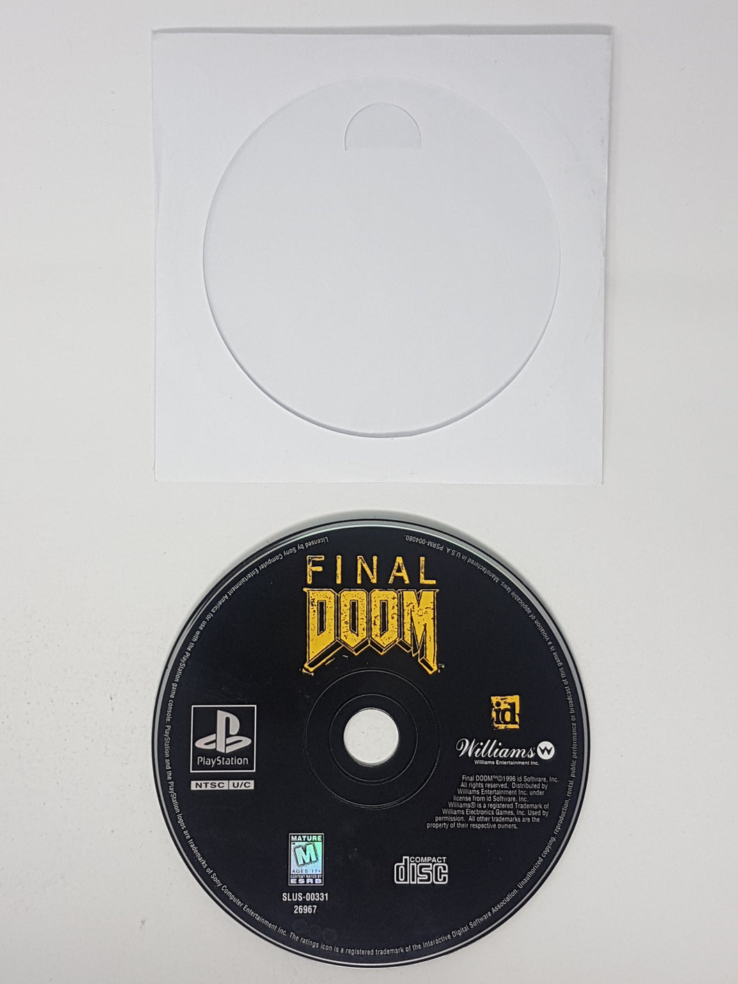 Final Doom - Sony Playstation 1 | PS1