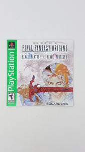 Final Fantasy Origins [manuel] - Playstation | PS1