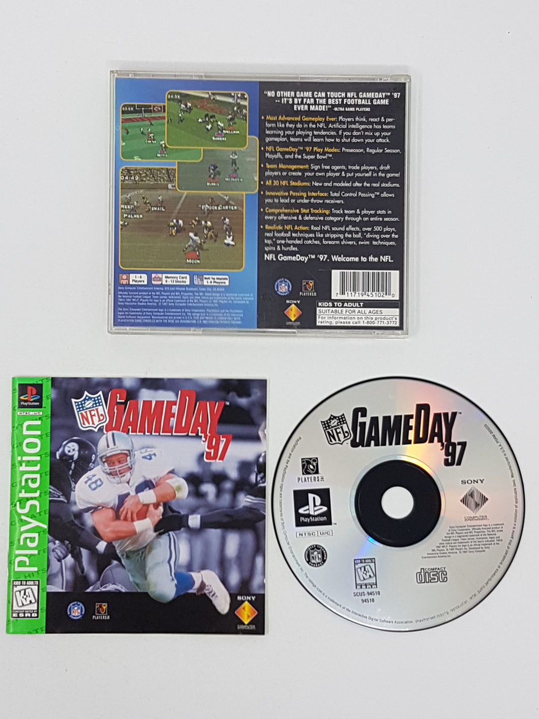 NFL GameDay 97 [Grands succès] [cib] - Sony Playstation 1 | PS1