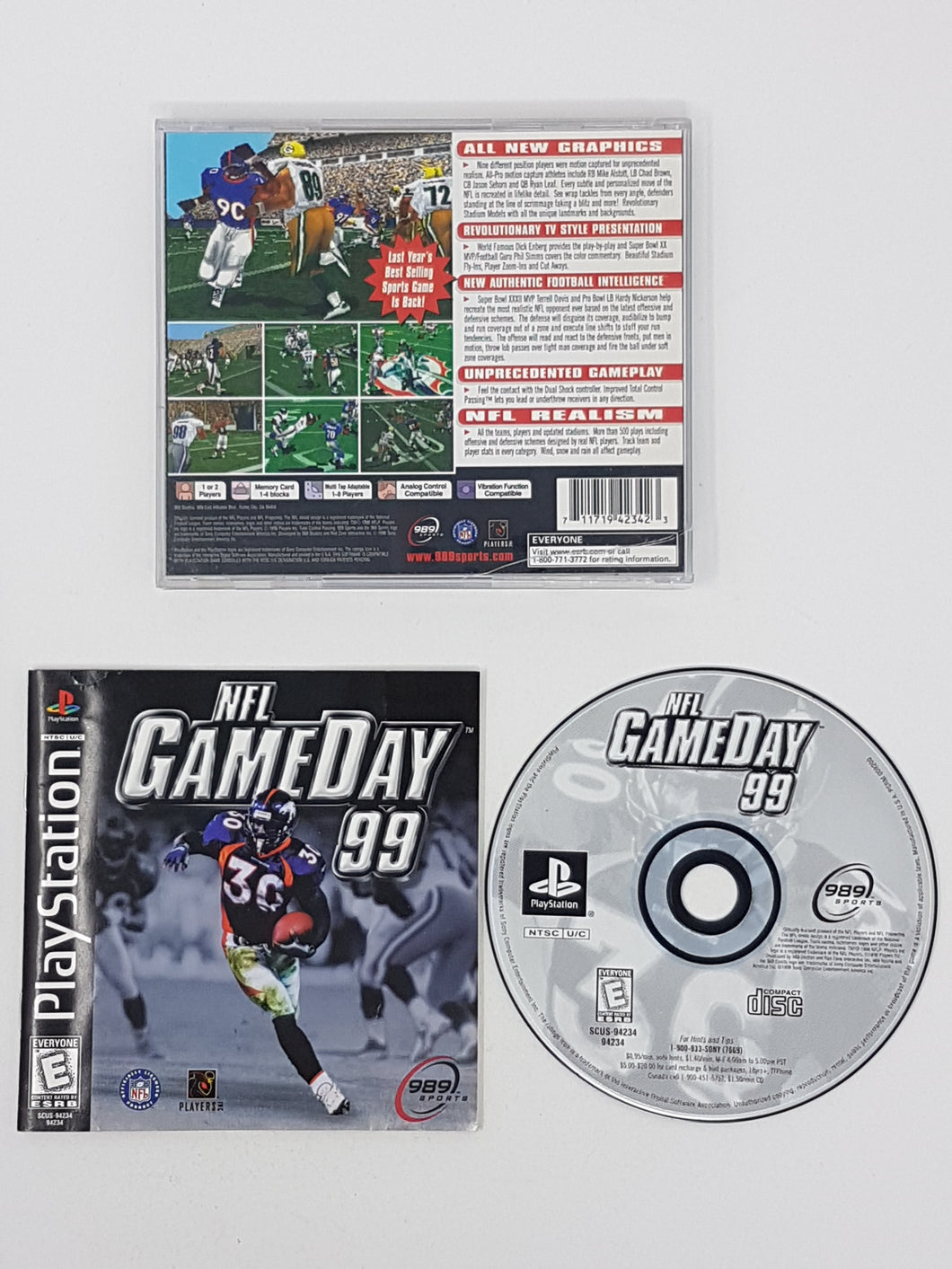 NFL GameDay 99 [cib] - Sony Playstation 1 | PS1