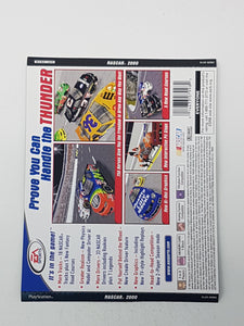 NASCAR 2000 [Back Cover Art] - Sony Playstation 1 | PS1