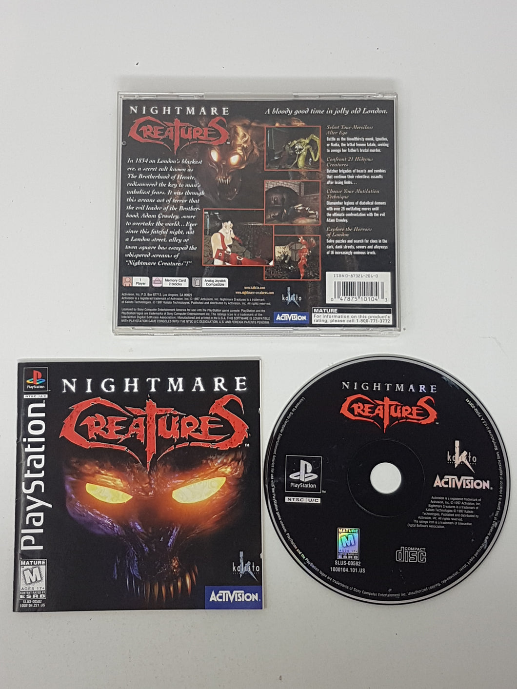 Nightmare Creatures - Sony Playstation 1 | PS1