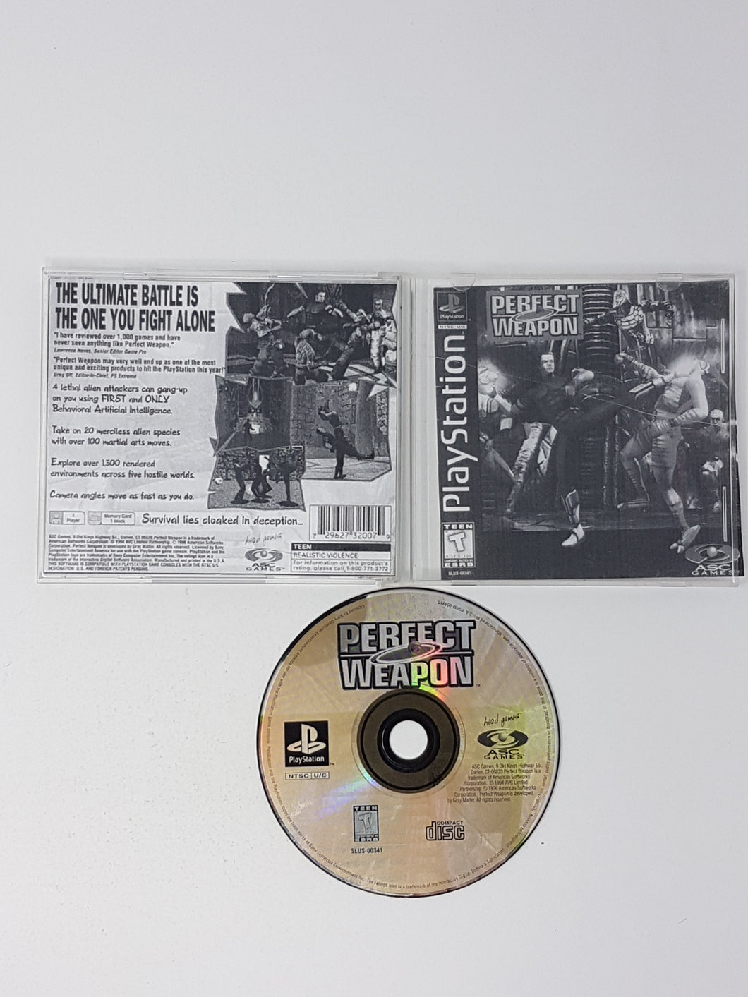 Perfect Weapon [loose] - Sony Playstation 1 | PS1
