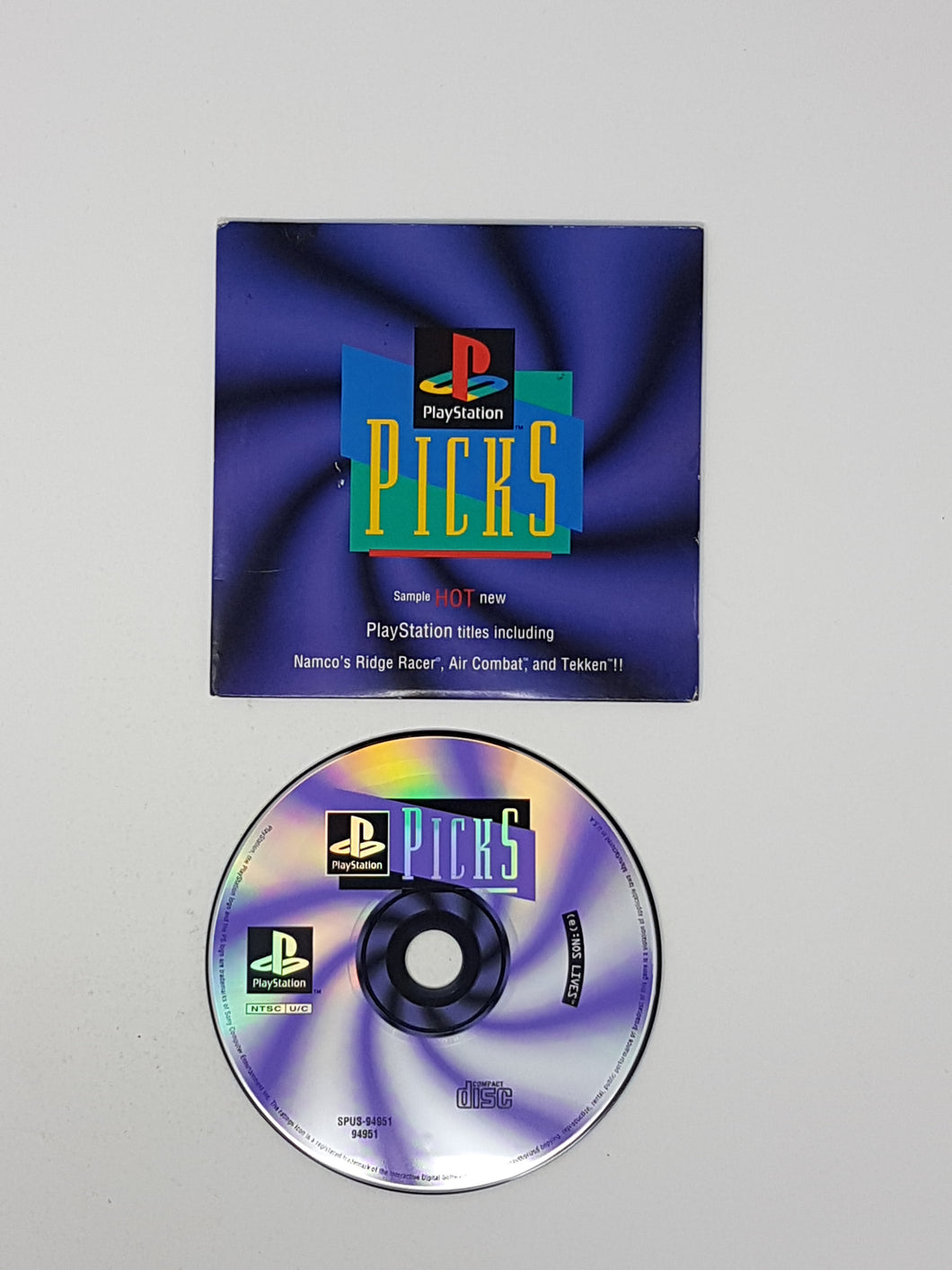 Picks Samples - Sony  Playstation 1 | PS1