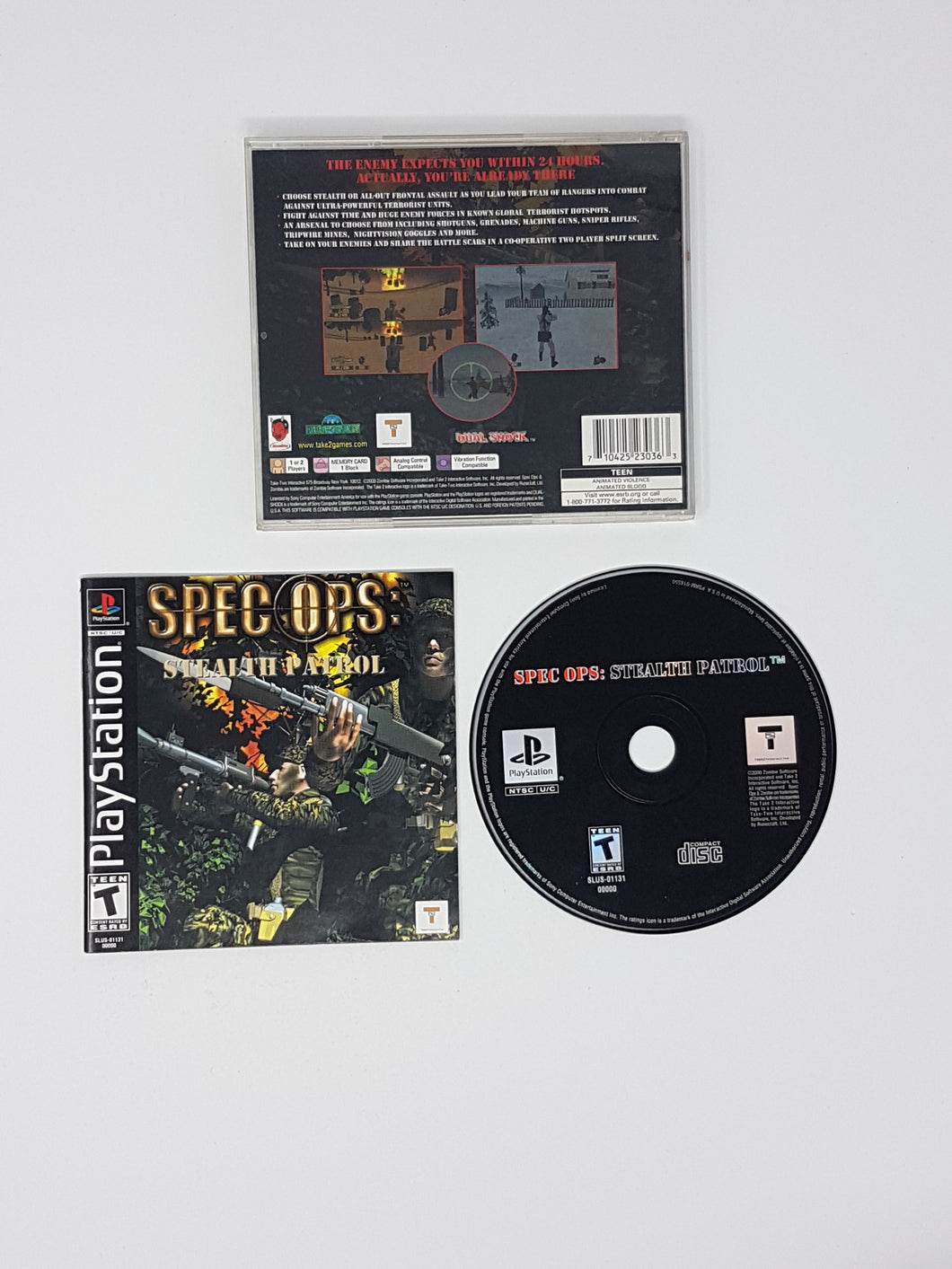 Spec Ops Stealth Patrol  - Sony Playstation | PS1