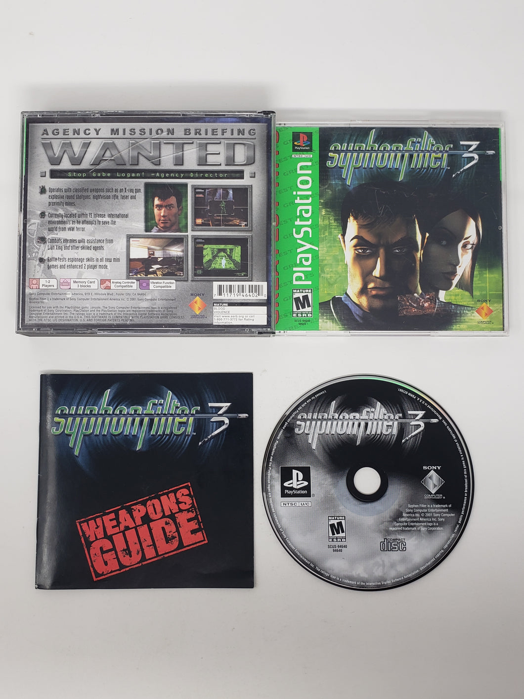 Syphon Filter 3  - Sony Playstation | PS1