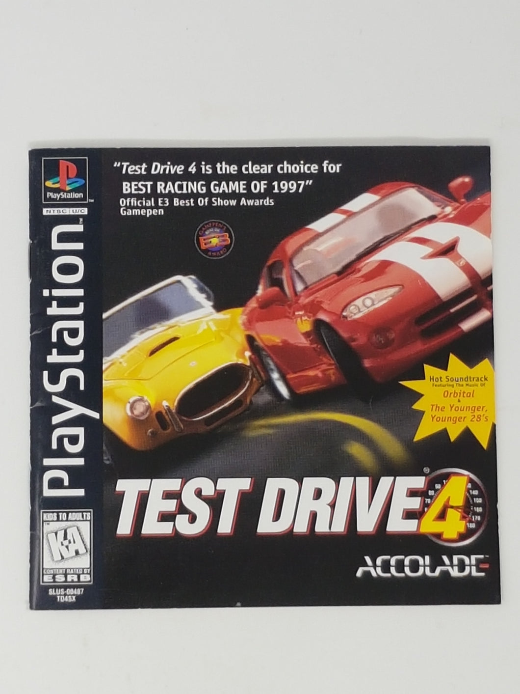 Test Drive 4 [manuel] - Sony Playstation | PS1