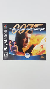 007 World is Not Enough [manual] - Sony Playstation 1 | PS1