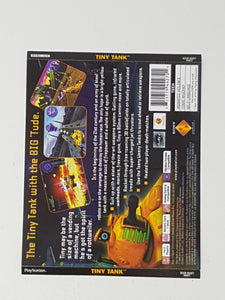 Tiny Tank [Back Cover Art] - Sony Playstation 1 | PS1