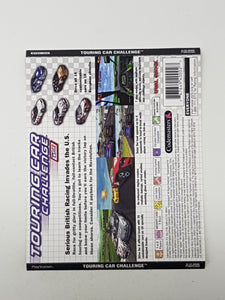 Touring Car Challenge [Back Cover Art] - Sony Playstation 1 | PS1