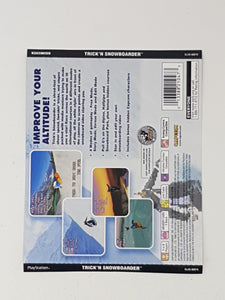 Trick N' Snowboarder [Back Cover Art] - Sony Playstation 1 | PS1