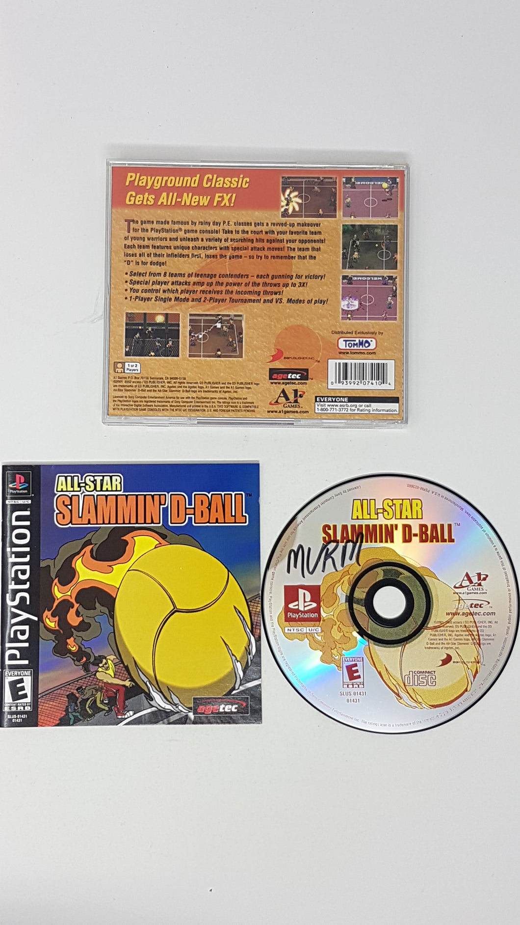 All-Star Slammin D-Ball - Sony Playstation | PS1