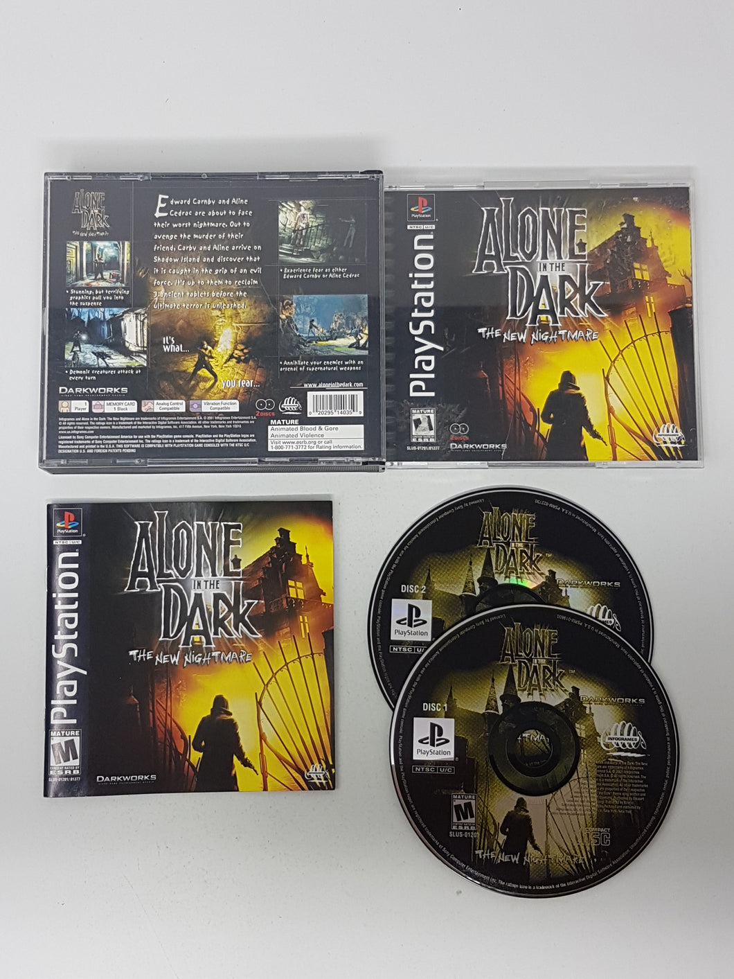 Alone In The Dark The New Nightmare - Sony Playstation 1 | PS1