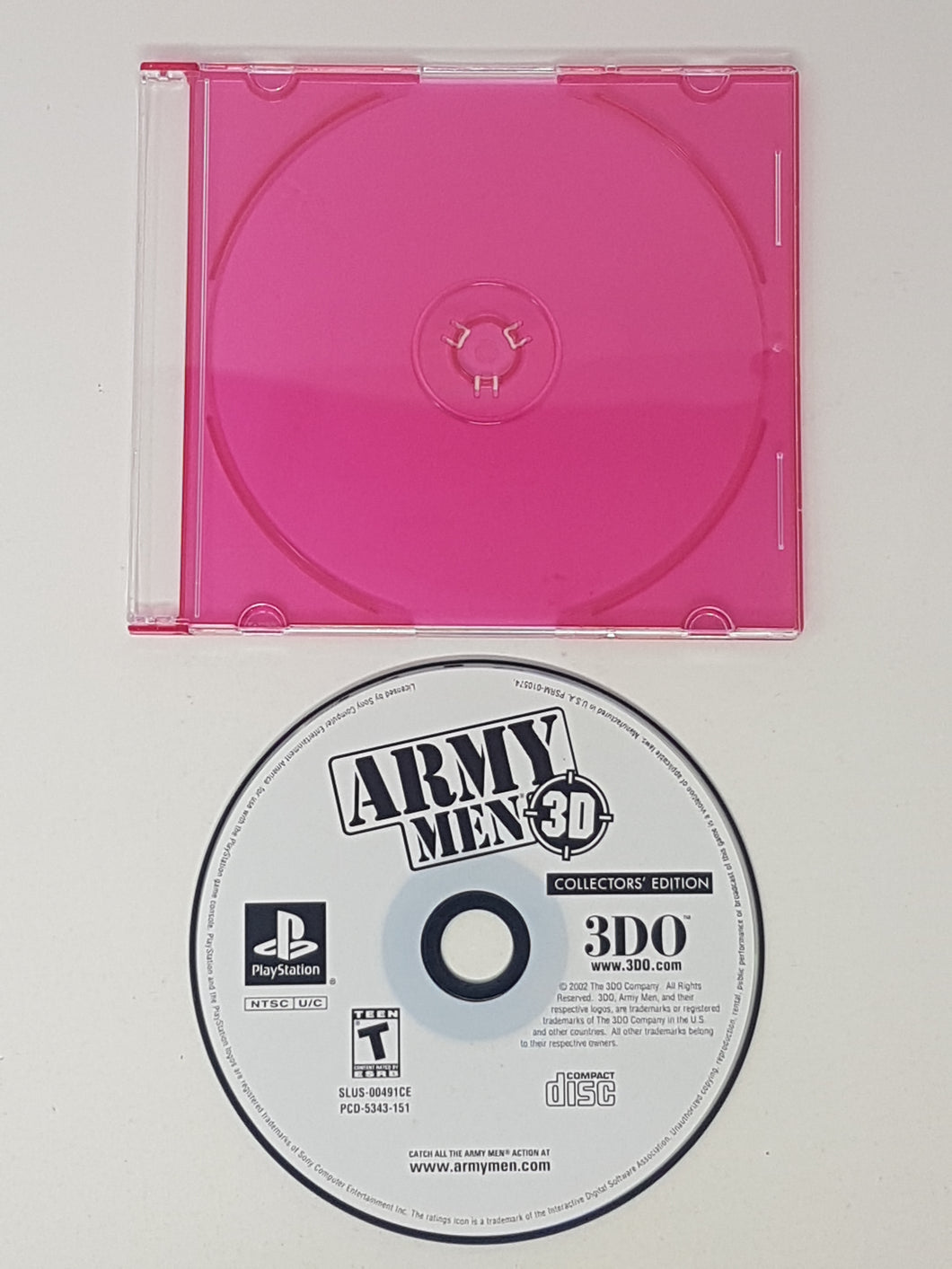 Army Men 3D - Sony Playstation 1 | PS1