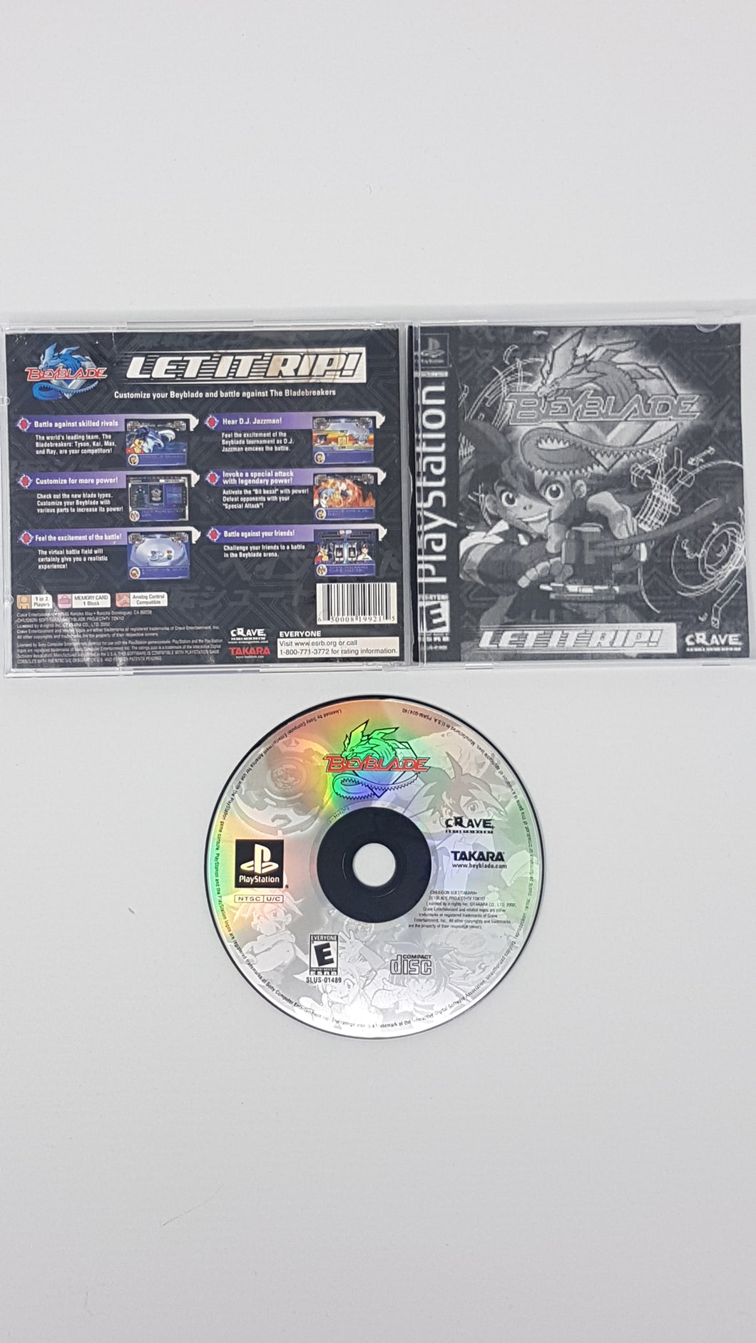 Beyblade Let It Rip [cb] - Sony Playstation 1 | PS1