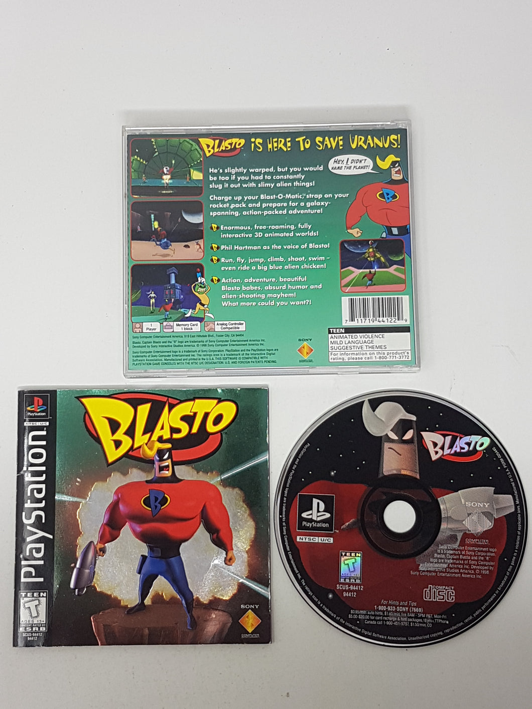 Blasto - Sony Playstation 1 | PS1
