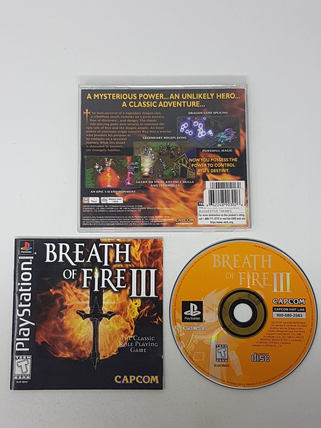 Breath of Fire 3 - Sony Playstation 1 | PS1
