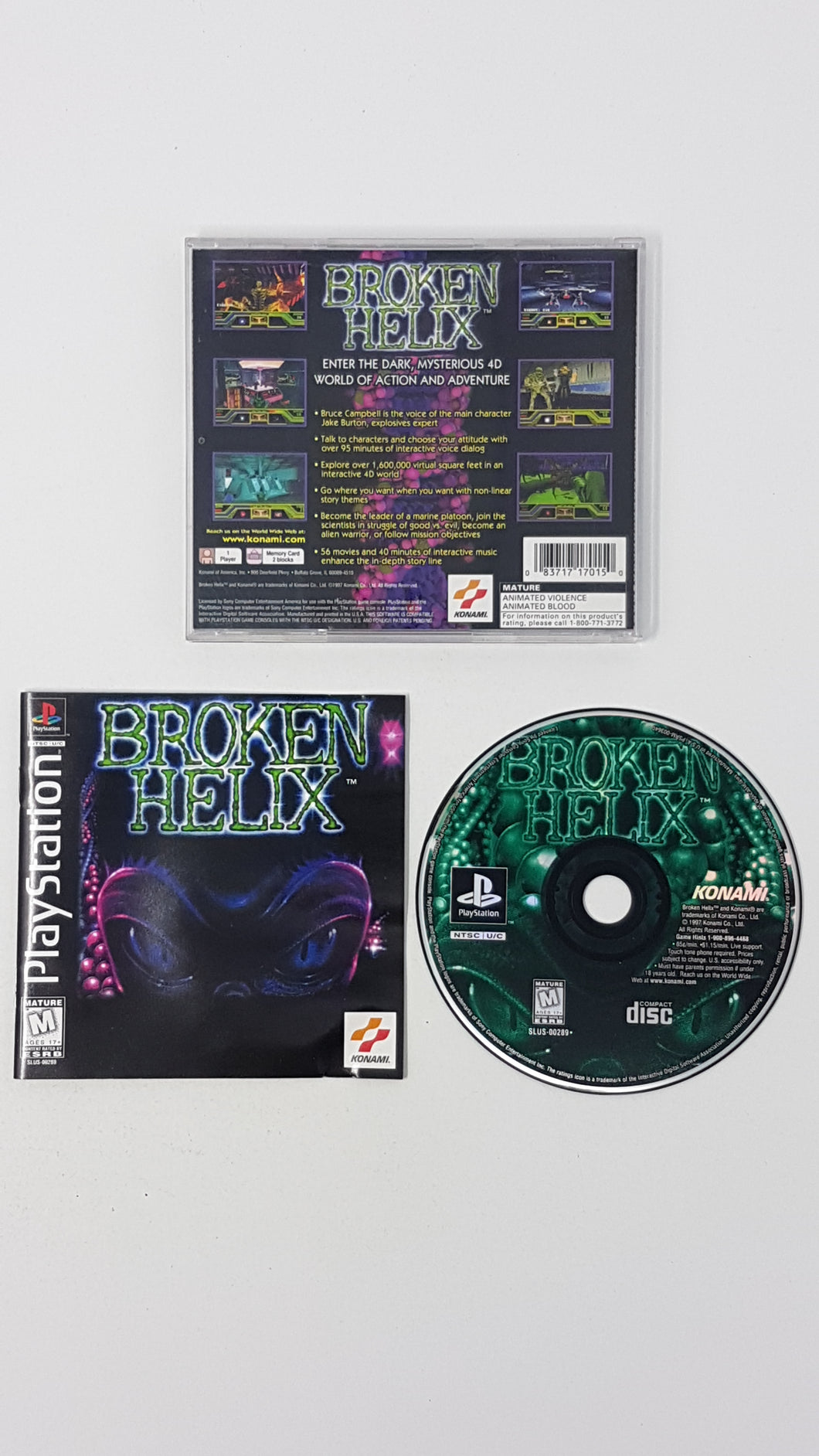Broken Helix [cib] - Playstation | PS1