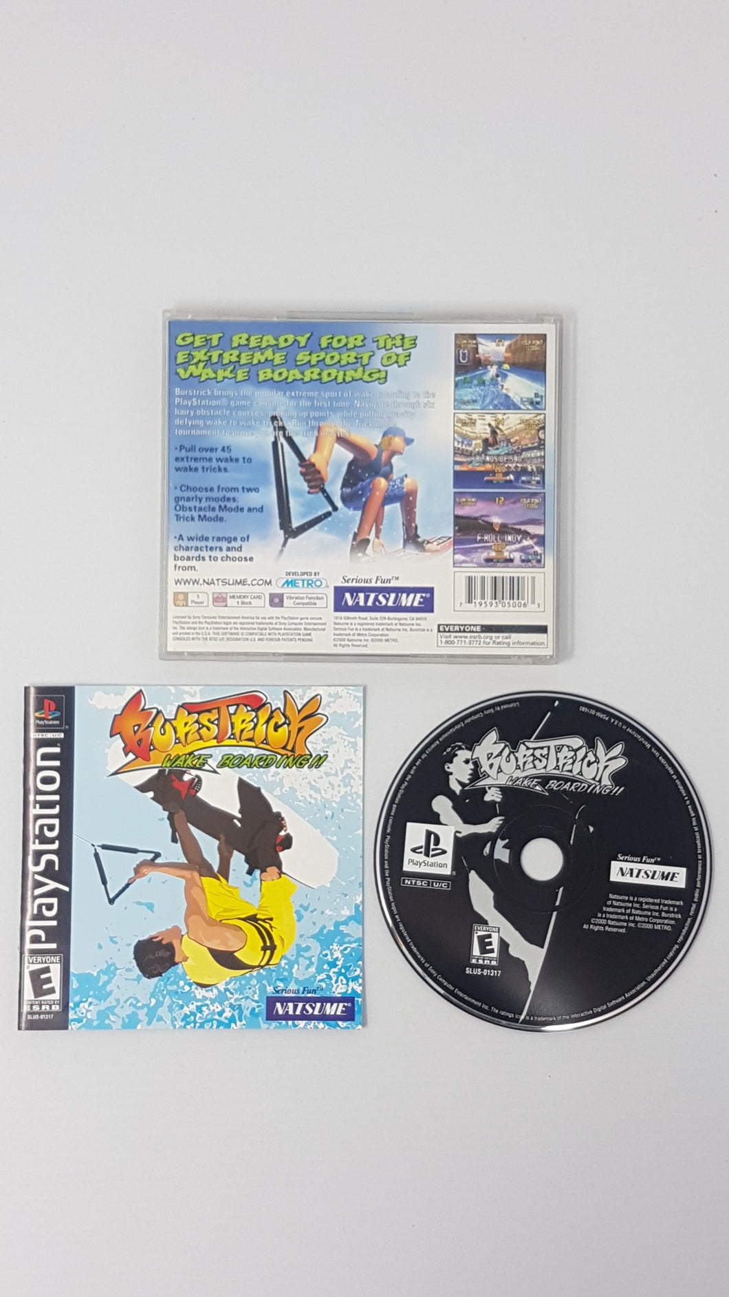 BursTrick Wakeboarding [cib] - Playstation | PS1