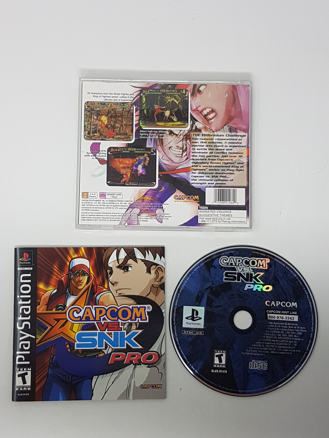 Capcom vs SNK Pro - Sony Playstation 1 | PS1