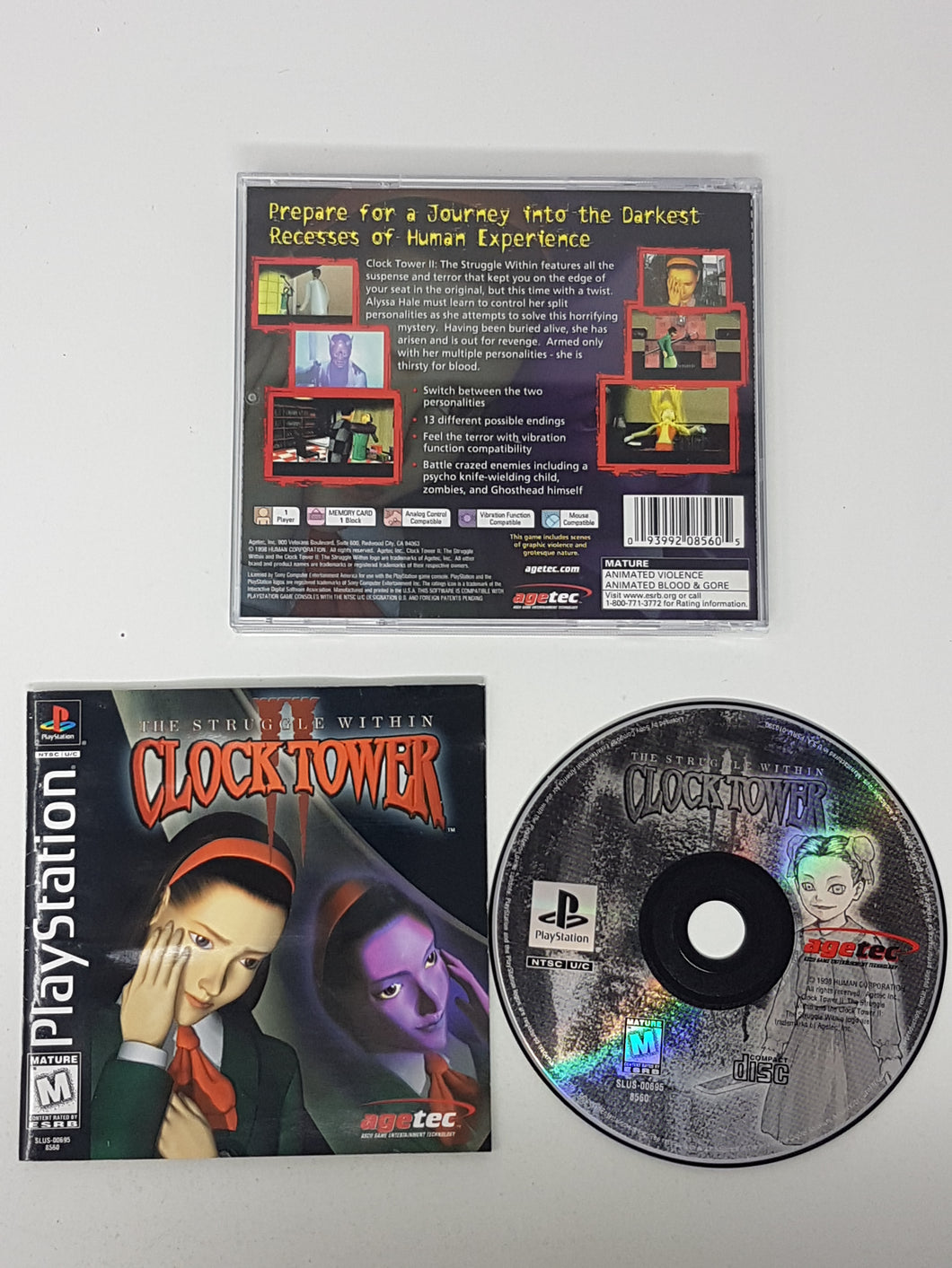 Clock Tower 2 - Sony Playstation 1 | PS1