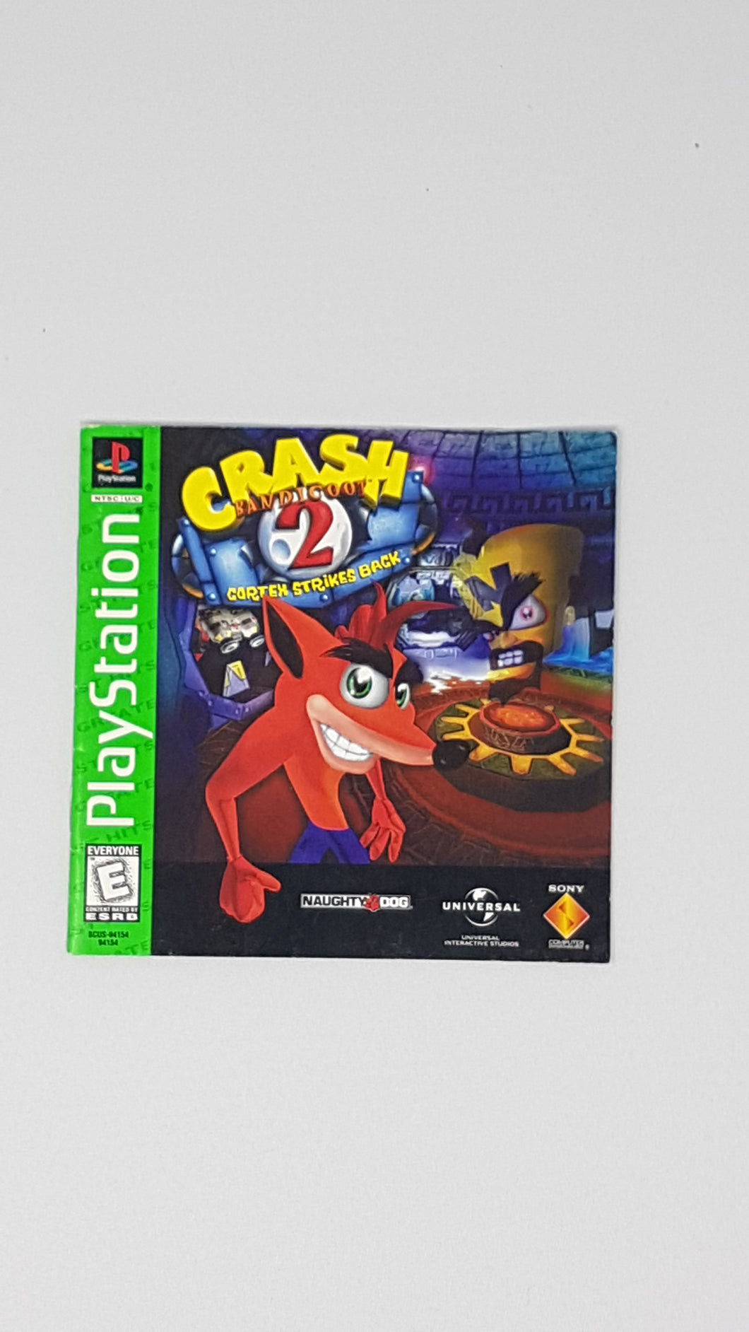 Crash Bandicoot 2 Cortex Strikes Back [Greatest Hits] [manual] - Sony Playstation 1 | PS1
