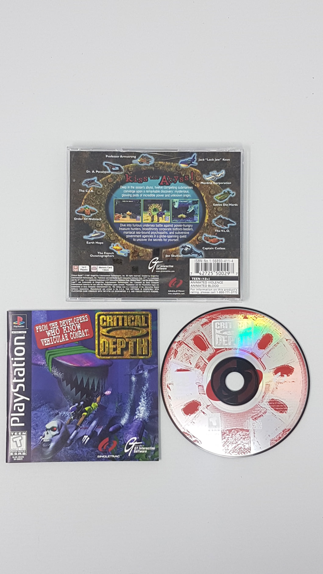 Critical Depth [cib] - Sony Playstation 1 | PS1