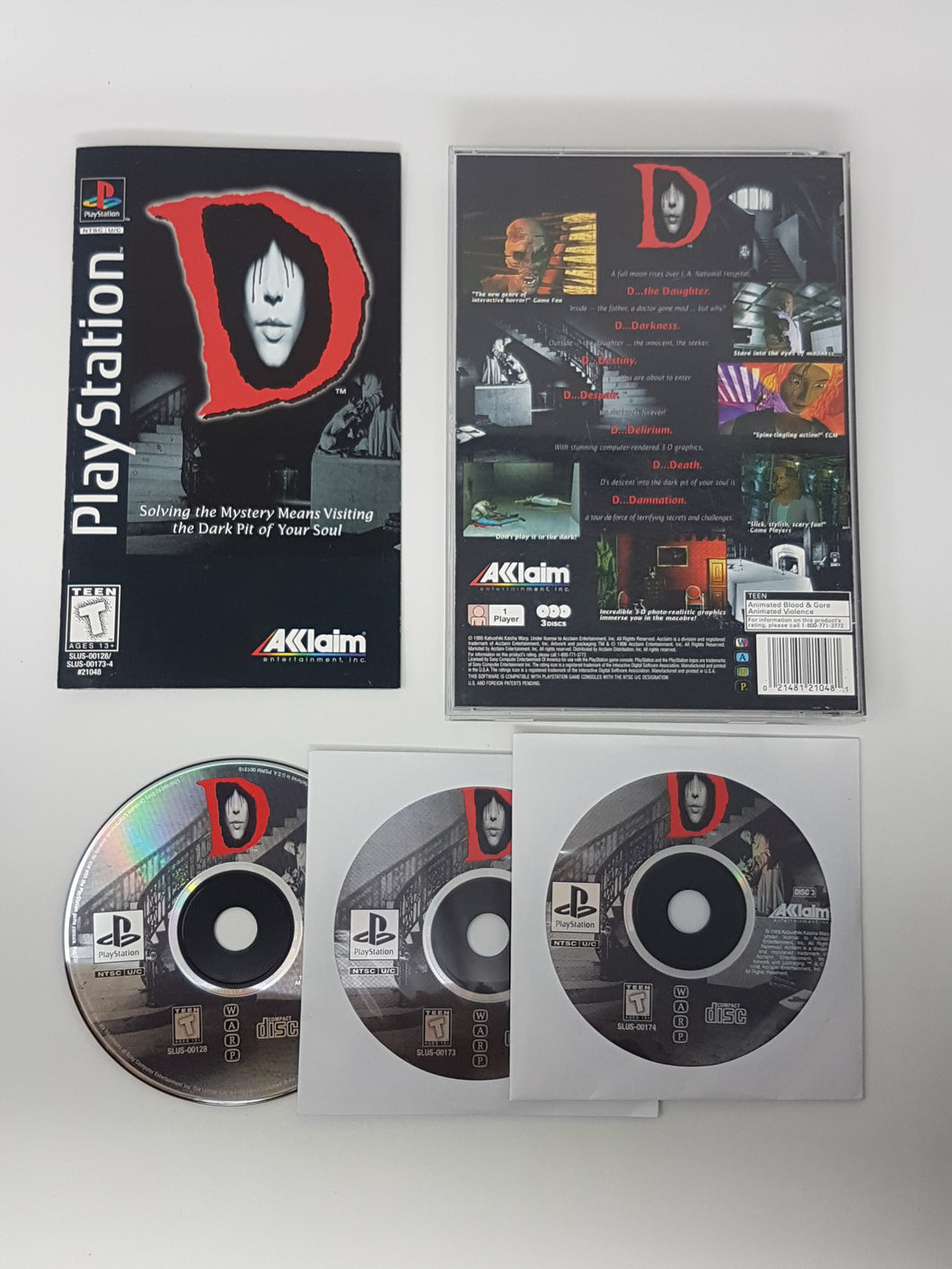 D [Long Box] - Sony Playstation 1 | PS1