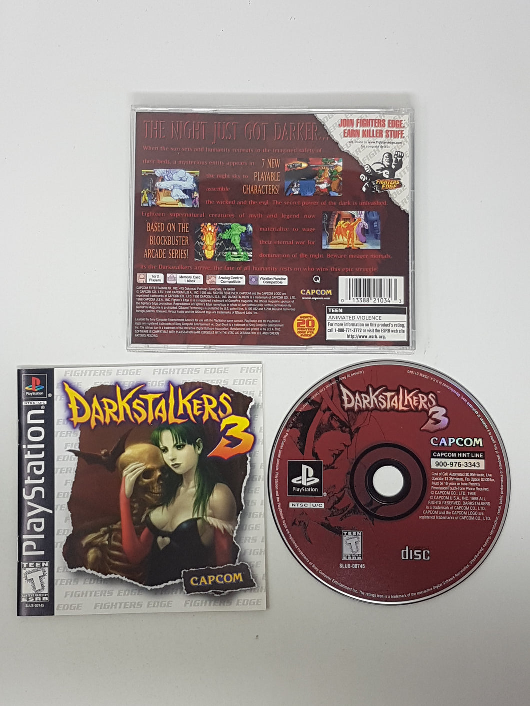 Darkstalkers 3 - Sony Playstation 1 | PS1