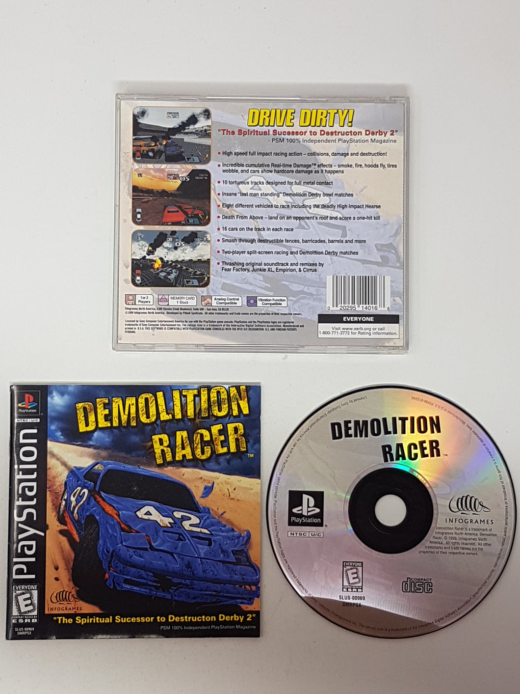 Demolition Racer - Sony Playstation 1 | PS1