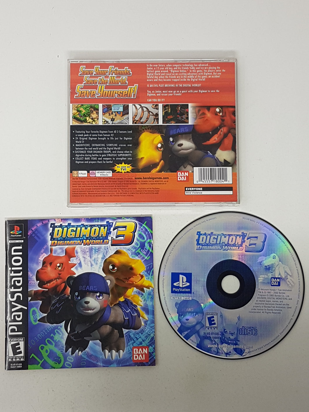 Digimon World 3 - Sony Playstation 1 | PS1