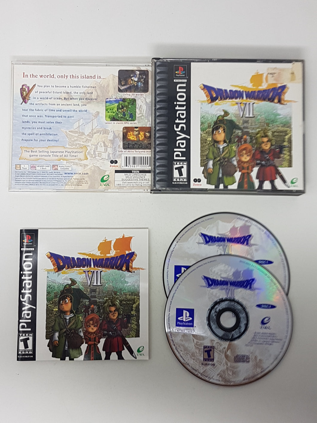 Dragon Warrior 7 - Sony Playstation 1 | PS1