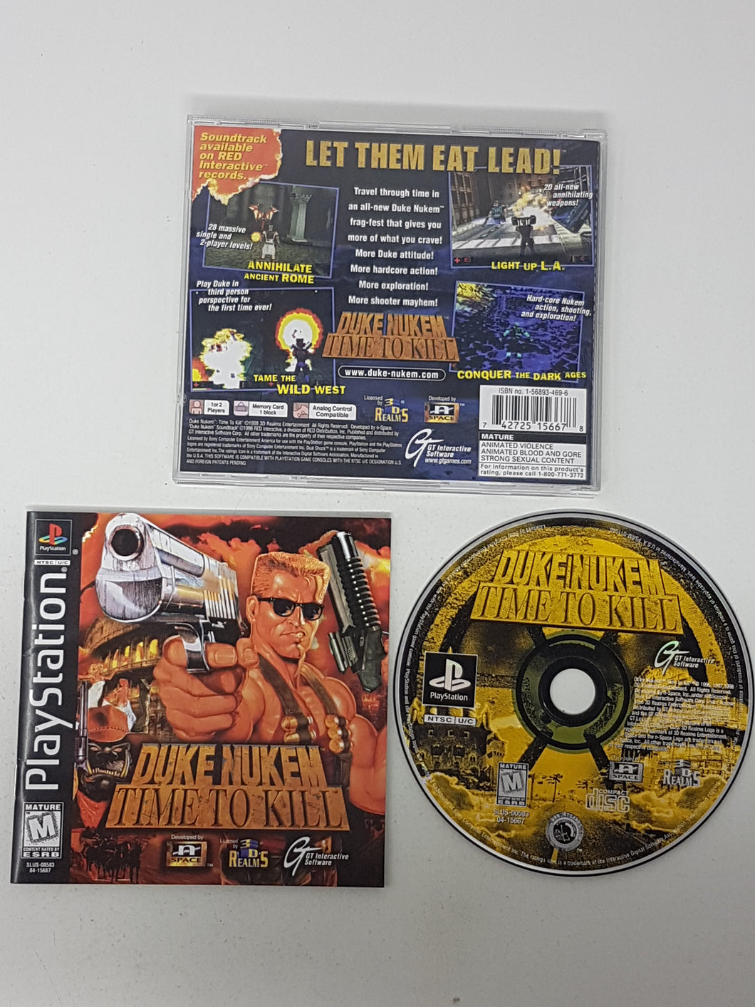 Duke Nukem Time to Kill - Sony Playstation 1 | PS1
