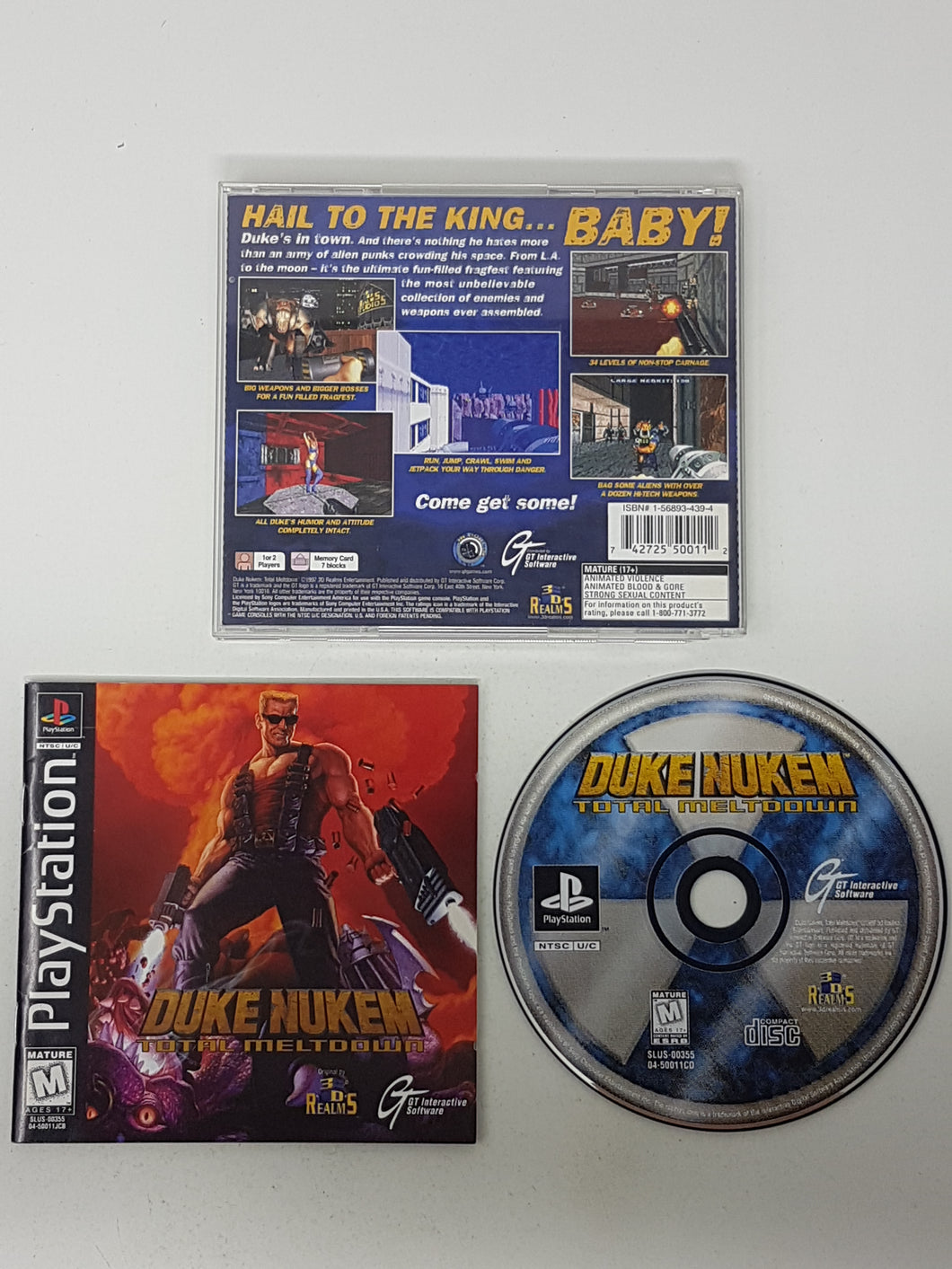 Duke Nukem Total Meltdown - Sony Playstation 1 | PS1