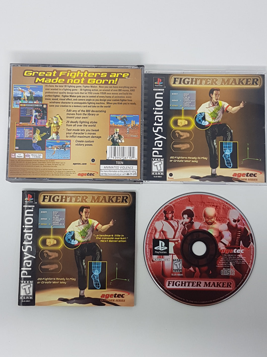 Fighter Maker - Sony Playstation 1 | PS1