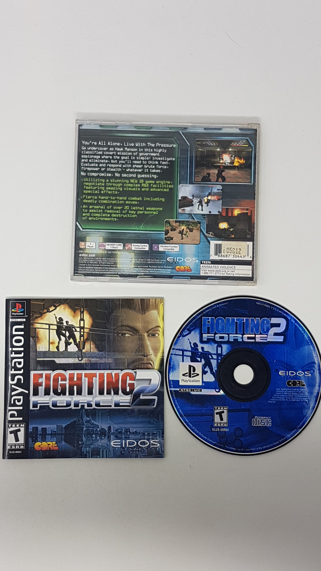 Fighting Force 2 - Sony Playstation| PS1